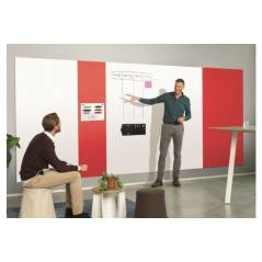 MAGNETOPLAN Infinity Wall X Acoustics 1011106 rot 980x1980mm
