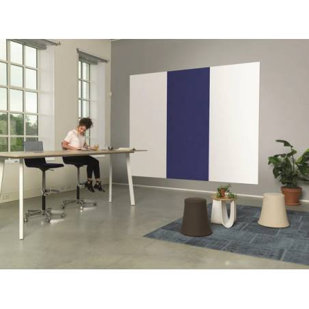 MAGNETOPLAN Infinity Wall X Acoustics 1011114 dunkelblau 980x1980mm