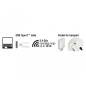 Delock Mobile Maus 12668 USB Type-C kabellos