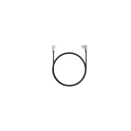 AUKEY Cable USB-A Lightning, black CB-BAL6 1,2m 90 degree alu connector