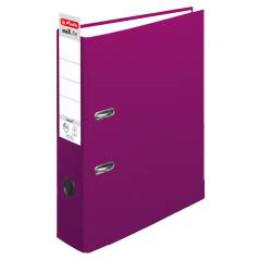 Herlitz Ordner maX.file protect, Rückenbreite: 80 mm, brombeer