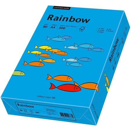 PAPYRUS Multifunktionspapier Rainbow, A4, 80 g/qm, gelb