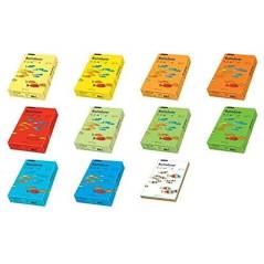PAPYRUS Multifunktionspapier Rainbow, A4, 80 g/qm, gelb