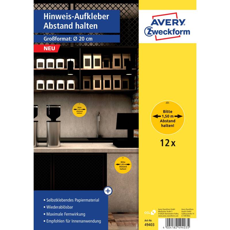 AVERY ZWECKFORM 49403Z