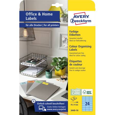 AVERY ZWECKFORM 3449-10