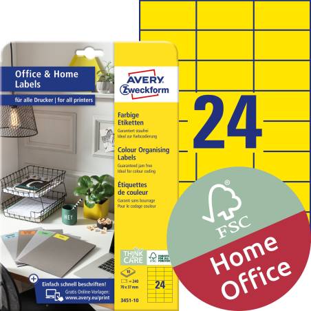 AVERY ZWECKFORM 3451-10