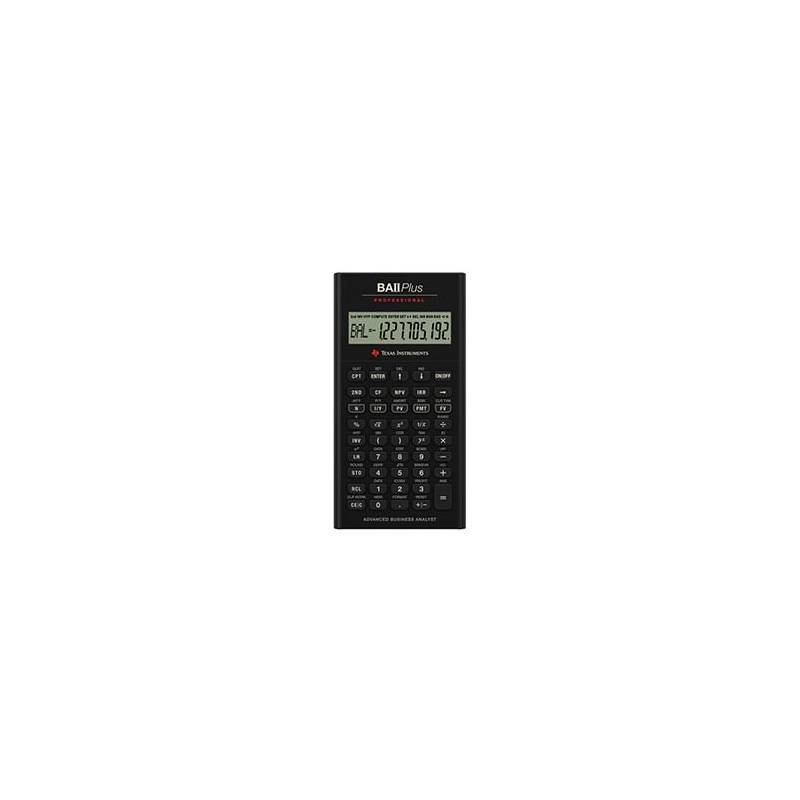 TEXAS INSTRUMENTS TI-BAII plus