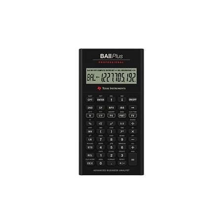 TEXAS INSTRUMENTS TI-BAII plus