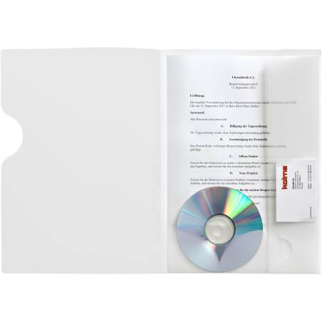KOLMA Präsentationsmappe Easy A4  transparent