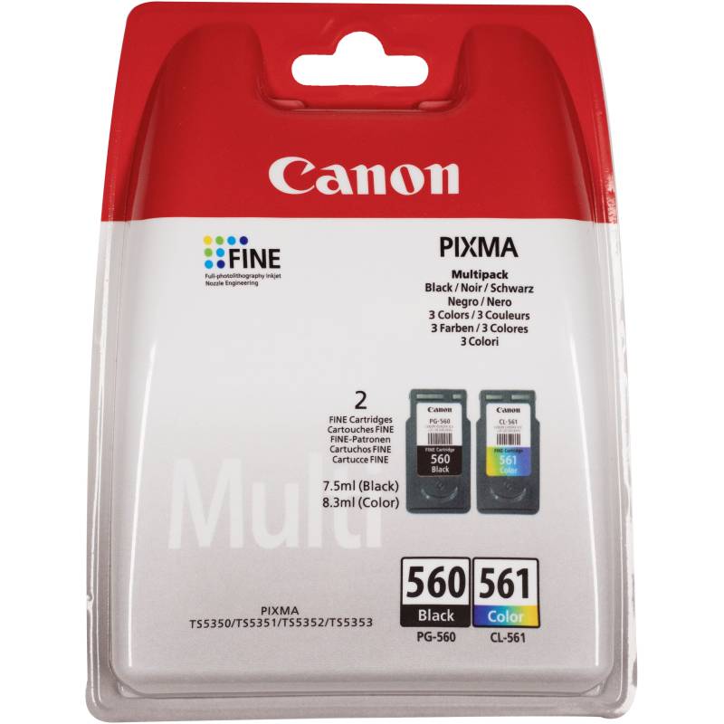 CANON PG560 / CL561 - 3713C001 / 3731C001 CANON PG560 / CL561 - 3713C001 / 3731C001