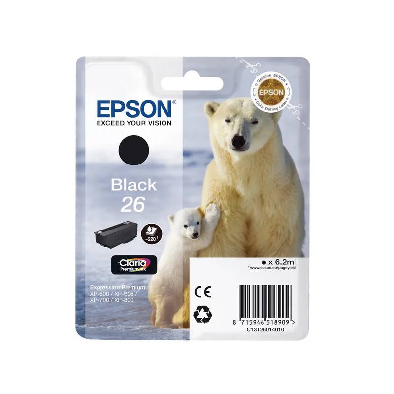 EPSON 26 / T260140 / C13T26014010 EPSON 26 / T260140 / C13T26014010