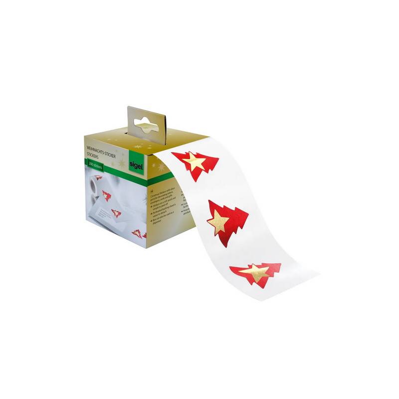 SIGEL Weihnachts-Sticker / CS117/W