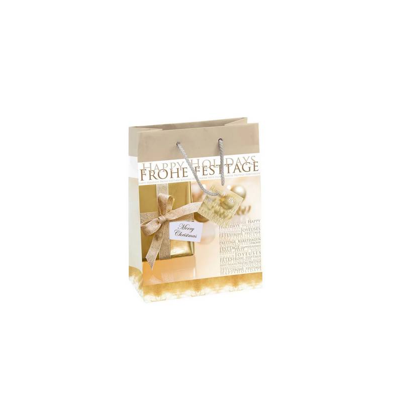 SIGEL Geschenktasche Golden / GT017