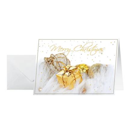 SIGEL Weihnachts-Karte/Couvert A6/A5 DS064
