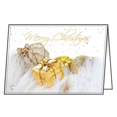 SIGEL Weihnachts-Karte/Couvert A6/A5 DS064