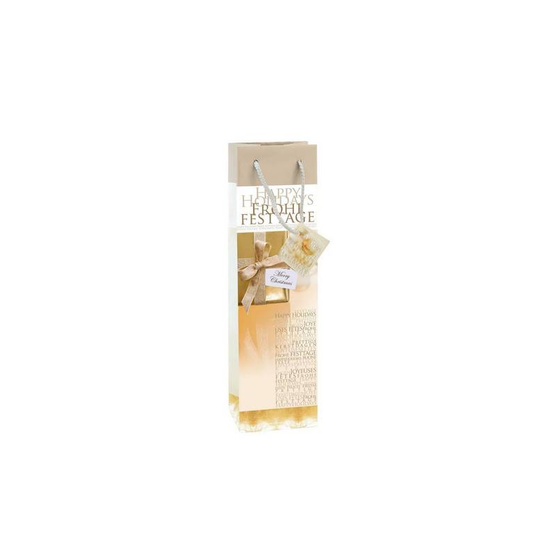 SIGEL Geschenktasche Golden / GT018