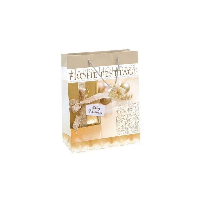 SIGEL Geschenktasche Golden /GT016