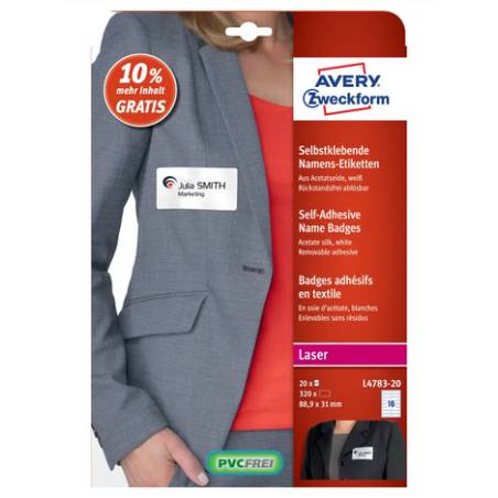 AVERY ZWECKFORM / L4783-20