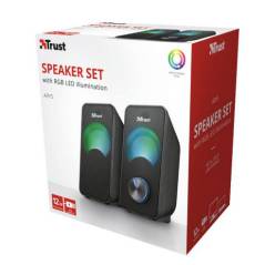 Trust PC-Lautsprecher Arys Compact RGB 2.0 / 23120