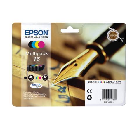 EPSON Multipack Tinte CMYBK / T162640