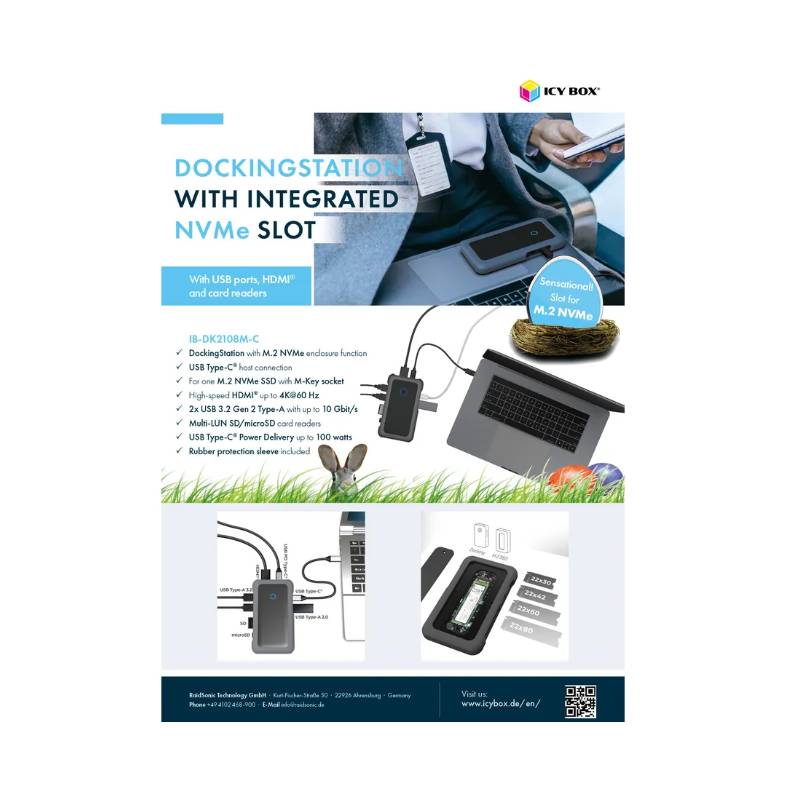 ICY BOX IB-DK2108M-C ICY BOX IB-DK2108M-C