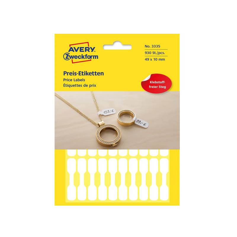 AVERY ZWECKFORM 3335 AVERY ZWECKFORM 3335