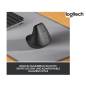 Logitech Ergonomische Maus Lift