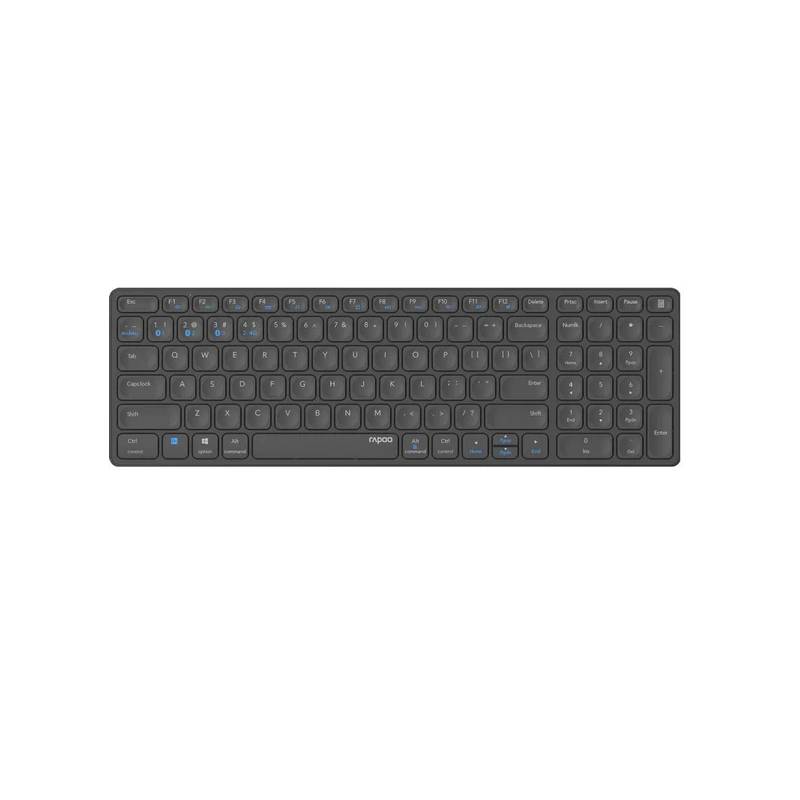 Rapoo Funk-Tastatur E9700M Ultraslim Rapoo Funk-Tastatur E9700M Ultraslim
