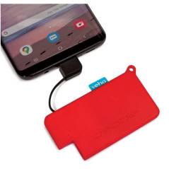 VEHO PebblePokket PowerBank 1000mAh VPP-017-PK-RD