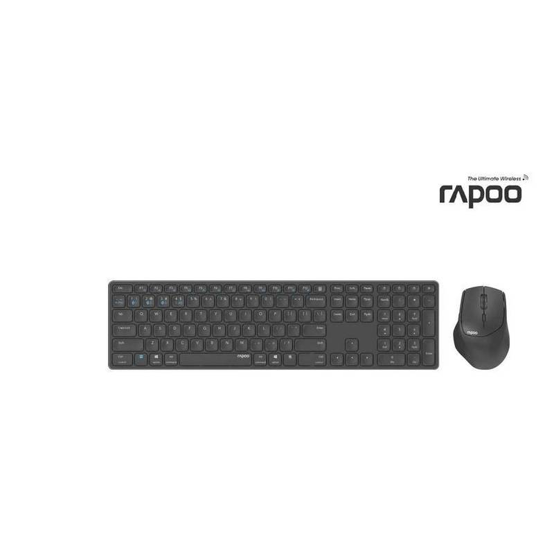 Rapoo Tastatur-Maus-Set 9800M Ultraslim 11520