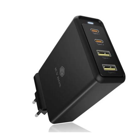 ICY BOX 4-port wall charger IB-PS104-PD with PD