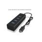 ICY BOX 4 Port Hub Type C USB 3.0