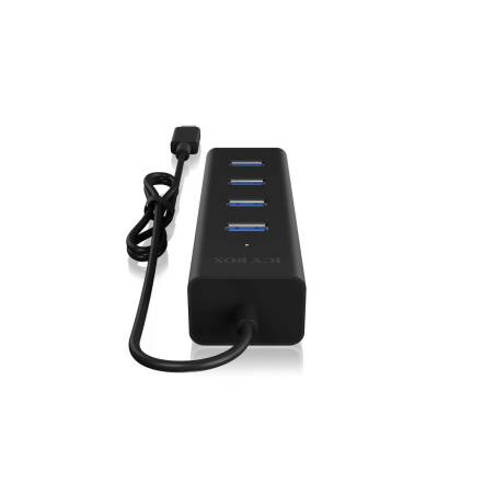 ICY BOX 4 Port Hub Type C USB 3.0