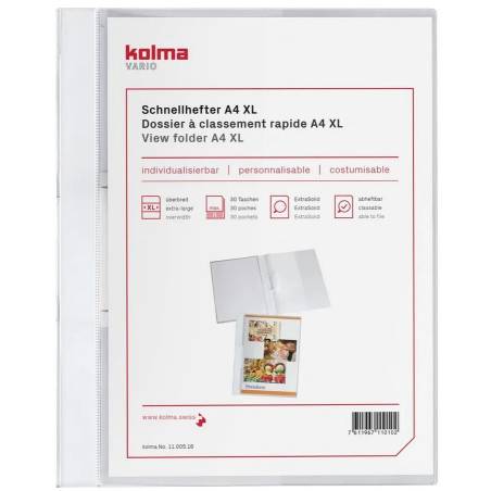 KOLMA Schnellhefter Vario A4 XL 11.005.16