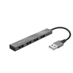 Trust USB-Hub Halyx Mini USB 2.0 Typ-A 4-Port 23786