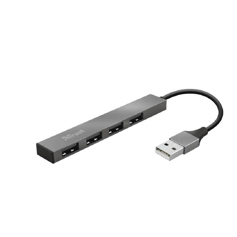 Trust USB-Hub Halyx Mini USB 2.0 Typ-A 4-Port 23786 Trust USB-Hub Halyx Mini USB 2.0 Typ-A 4-Port 23786