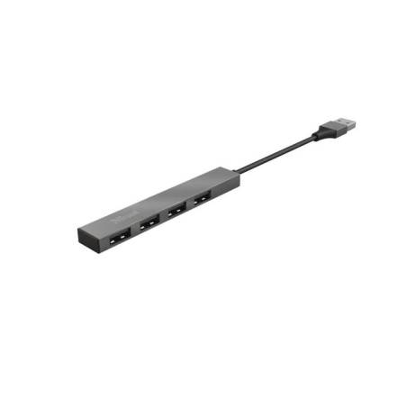 Trust USB-Hub Halyx Mini USB 2.0 Typ-A 4-Port 23786