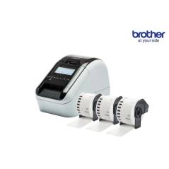 Brother QL-820NWB inkl. 3x DK-N55224
