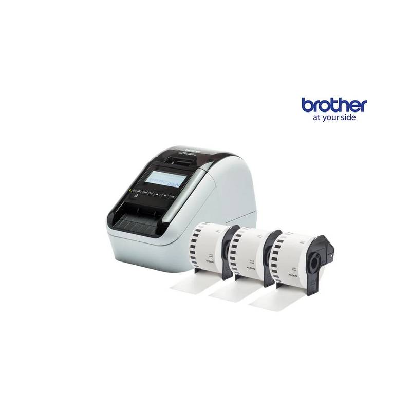 Brother QL-820NWB inkl. 3x DK-N55224
