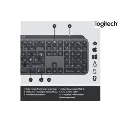 Logitech Tastatur MX Keys CH-Layout 920-009407