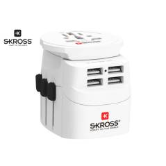 SKROSS Weltreiseadapter PRO Light 4x USB A 1.302471
