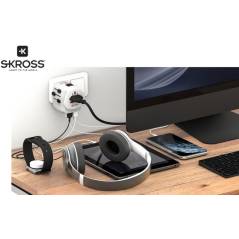 SKROSS Weltreiseadapter PRO Light 4x USB A 1.302471