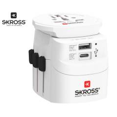 SKROSS Weltreiseadapter PRO Light USB A + C 1.302472