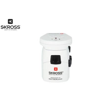 SKROSS Weltreiseadapter PRO World & USB 1.302539