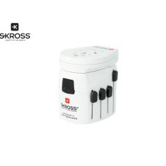 SKROSS Weltreiseadapter PRO World & USB 1.302539