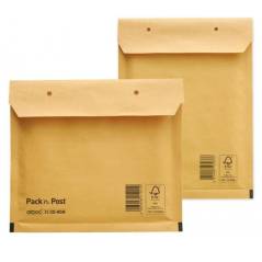 MAILmedia Luftpolster-Versandtaschen, Typ 14/D, braun, 14 g