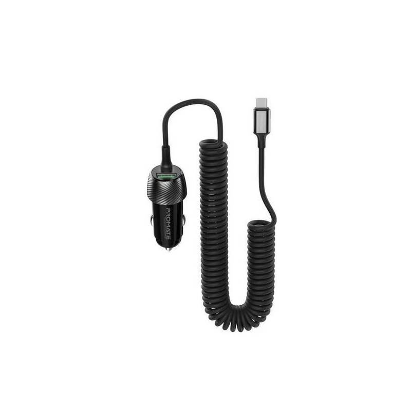Promate Autoladegerät PowerDrive-33PDC QC3.0, Car Charger Promate Autoladegerät PowerDrive-33PDC QC3.0, Car Charger