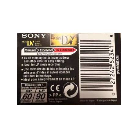 SONY DVM60EXM