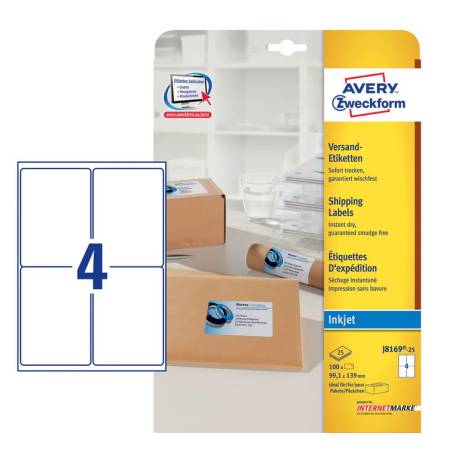AVERY ZWECKFORM Adressetiketten 99