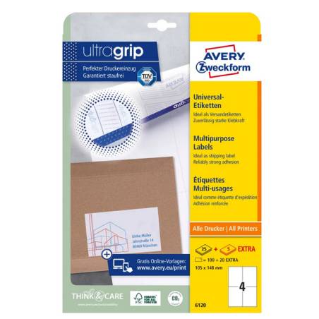 AVERY ZWECKFORM 6120